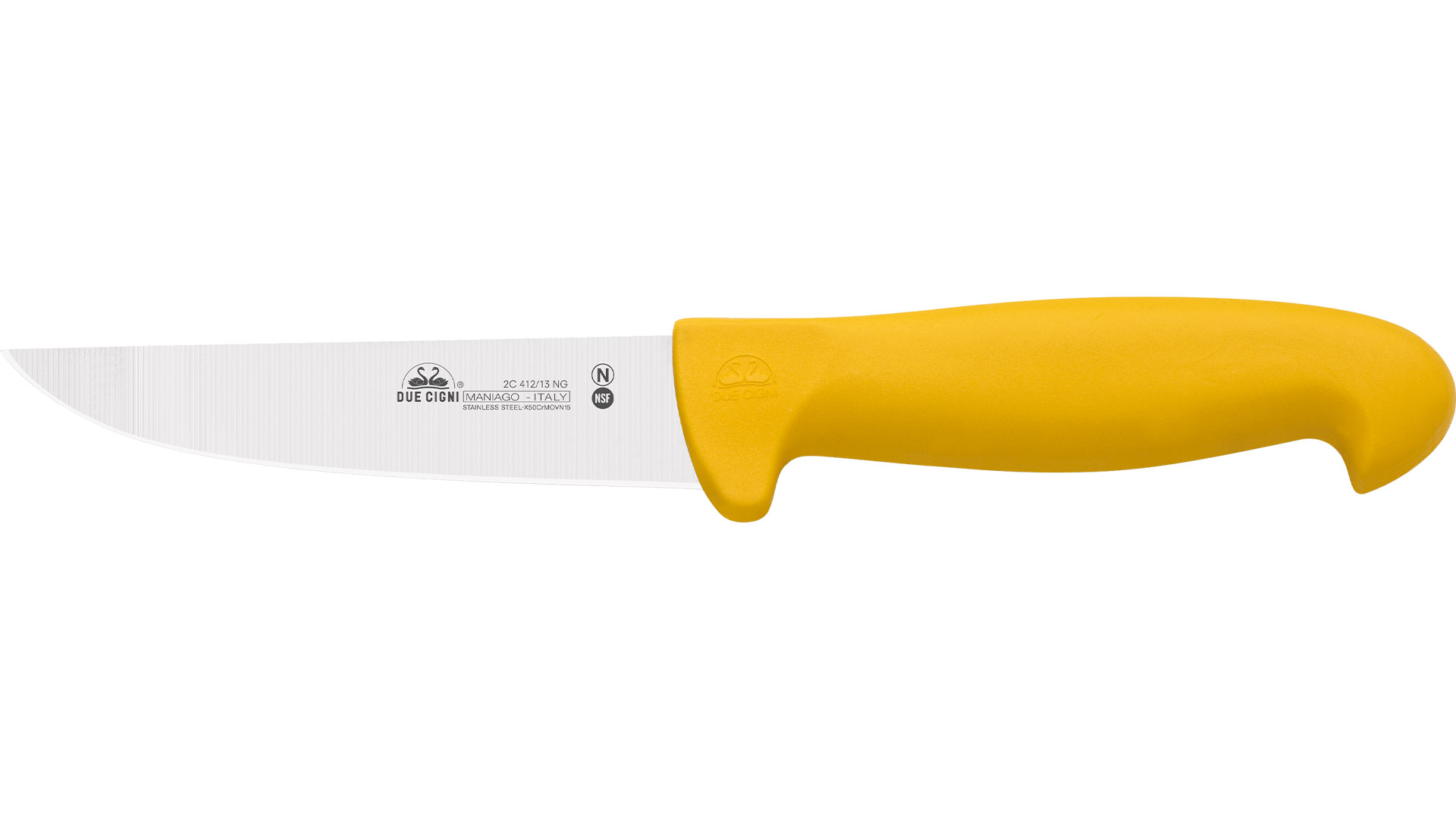 foto N��/FOX2C Skinning knife 4119 nitro-B 13cm yellow
